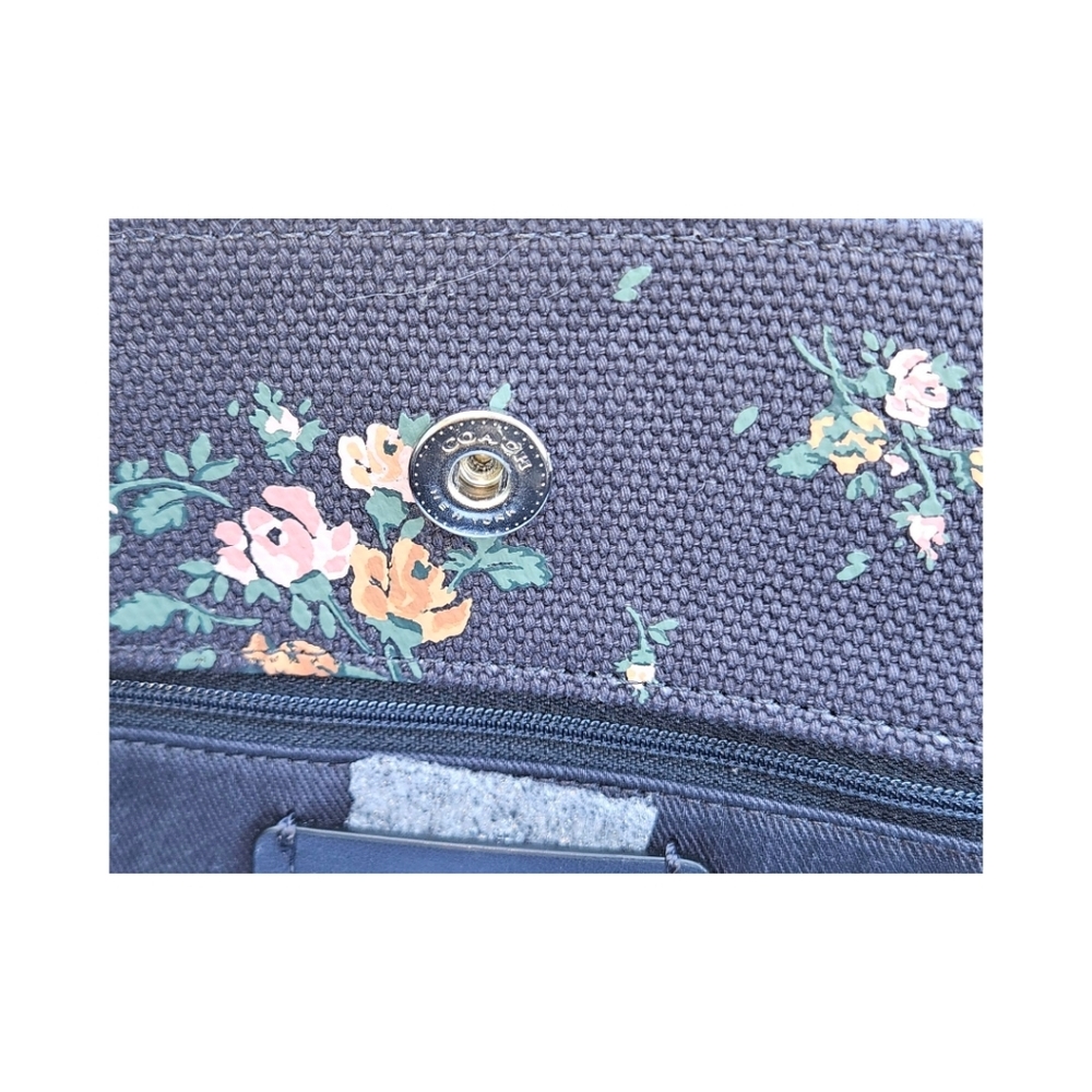 NWT NEW Coach Disney X Coach Tote With Rose Bouquet Print and Thumper RARE HTF - Picture 13 of 16
